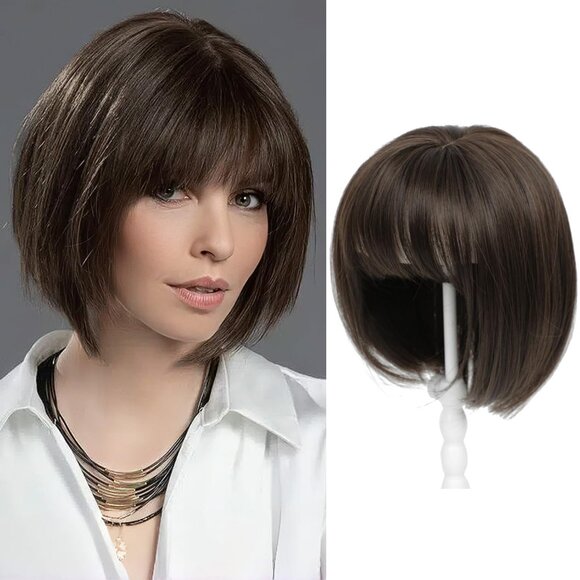 UDU Other - Short Bob Hair Topper for Women with Thinning Hair